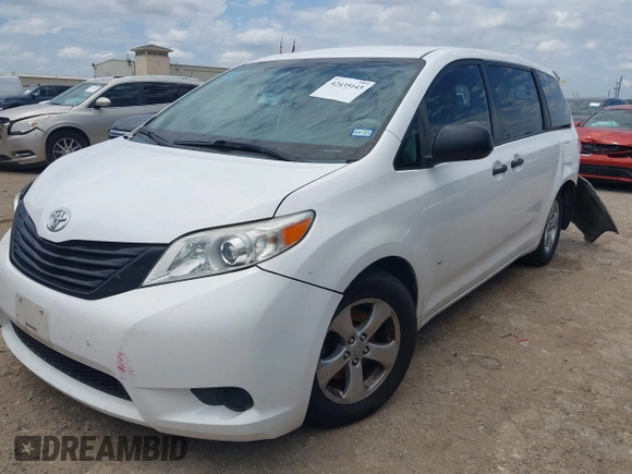 2013 Toyota Sienna L z VIN 5TDZK3DC2DS292129, wystawiony jako IAAI lot #42435143 z przebiegiem 170 767 mil mil oraz . Historia ofert i sprzedaży dostępna na DreamBid. Obrazek 17.