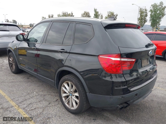 2013 BMW X3 xDrive28i with VIN 5UXWX9C59D0A21969, listed as a IAAI auction lot 42058317 with 118,302 mi miles. Bid and sale history available at carsss.com. Image 3.