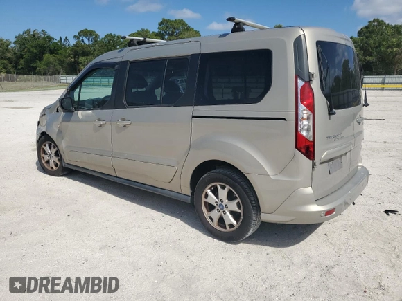 2015 Ford Transit Connect XLT with VIN NM0GS9F77F1185066, listed as a Copart auction lot 52049115 with 85,359 mi miles and Salvage title. Bid and sale history available at DreamBid. Image 2.