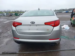 2011 Kia Optima LX with VIN KNAGM4A76B5146718, listed as a IAAI auction lot 42006225 with 213,939 mi miles. Bid and sale history available at carsss.com. Image 16.