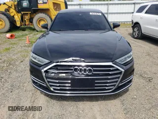 2021 Audi A8 with VIN WAU8DAF80MN027280, listed as a Copart auction lot 50757015 with 47,181 mi miles and Salvage Title. Bid and sale history available at carsss.com. Image 5.