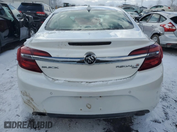 2017 Buick Regal Premium II with VIN 2G4GS5GX3H9106903, listed as a Copart auction lot 47918745 with 80,965 mi miles and Salvage title. Bid and sale history available at DreamBid. Image 6.