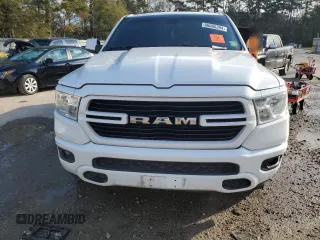2020 Ram 1500 Big Horn with VIN 1C6RREBG8LN107736, listed as a Copart auction lot 86060394 with 86,627 mi miles and Salvage Title. Bid and sale history available at carsss.com. Image 5.