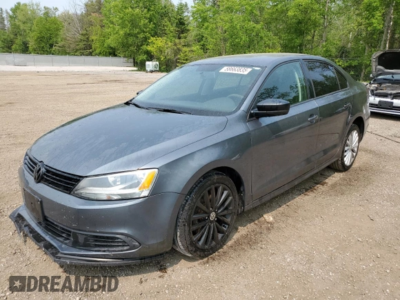 2013 Volkswagen Jetta S z VIN 3VW2K7AJXDM405009, wystawiony jako Copart lot #58663835 z przebiegiem 183 369 mil mil oraz Czysty tytuł • Clean title. Historia ofert i sprzedaży dostępna na DreamBid. Obrazek 1.