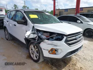 2018 Ford Escape S with VIN 1FMCU0F74JUB68106, listed as a IAAI auction lot 41939286 with 45,168 mi miles. Bid and sale history available at carsss.com. Image 1.