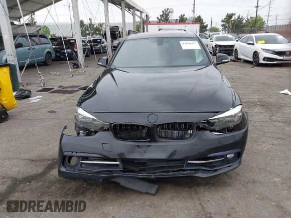 2016 BMW 3 Series 328i with VIN WBA8E9C54GK647190, listed as a IAAI auction lot 42106127 with 138,634 mi miles and . Bid and sale history available at DreamBid. Image 12.