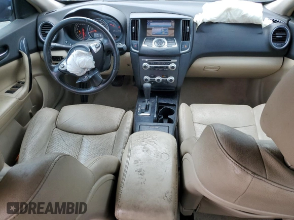 2014 Nissan Maxima SV with VIN 1N4AA5AP1EC499168, listed as a Copart auction lot 54109905 with 110,216 mi miles and Salvage title. Bid and sale history available at DreamBid. Image 8.