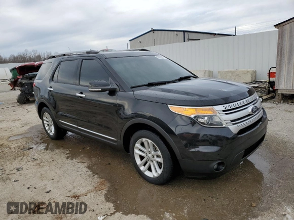 2014 Ford Explorer XLT with VIN 1FM5K7D80EGC34156, listed as a Copart auction lot 50270725 with 129,426 mi miles and Salvage Title. Bid and sale history available at DreamBid. Image 4.
