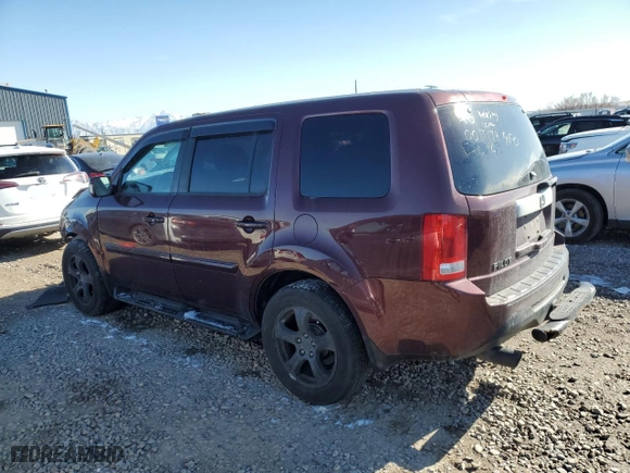 2014 Honda Pilot EX-L with VIN 5FNYF4H59EB007174, listed as a Copart auction lot 44615515 with 0 mi miles and Salvage Title. Bid and sale history available at carsss.com. Image 2.