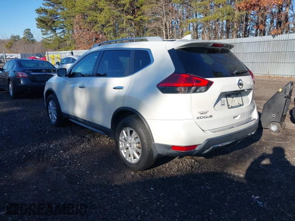 2017 Nissan Rogue SV with VIN 5N1AT2MV2HC843023, listed as a IAAI auction lot 41664836 with 69,946 mi miles and . Bid and sale history available at carsss.com. Image 3.