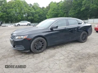 2016 Chevrolet Impala LS with VIN 1G11Z5SA7GU158151, listed as a Copart auction lot 54596215 with 127,921 mi miles and Salvage title. Bid and sale history available at DreamBid. Image 1.