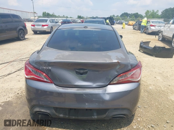 2015 Hyundai Genesis Coupe Ultimate with VIN KMHHU6KJ0FU129983, listed as a IAAI auction lot 42420357 with 104,870 mi miles and . Bid and sale history available at DreamBid. Image 6.
