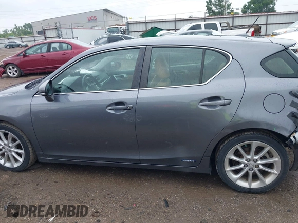 2012 Lexus CT 200h with VIN JTHKD5BH5C2122244, listed as a IAAI auction lot 42499720 with 180,789 mi miles and . Bid and sale history available at DreamBid. Image 15.