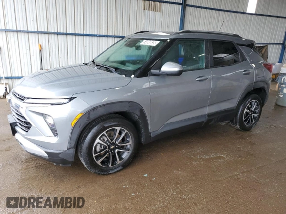 2024 Chevrolet TrailBlazer LT with VIN KL79MPS29RB177776, listed as a Copart auction lot 53800835 with 34,031 mi miles and Clean Title. Bid and sale history available at DreamBid. Image 1.