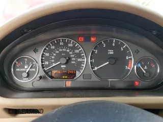 2000 BMW Z3 2.8L with VIN 4USCH3346YLF43480, listed as a Copart auction lot 81309814 with 137,361 mi miles and Salvage Title. Bid and sale history available at carsss.com. Image 9.