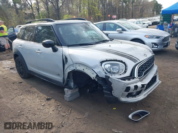 2020 MINI Countryman Cooper S with VIN WMZYX1C00L3L55740, listed as a IAAI auction lot 42106897 with 92,609 mi miles and . Bid and sale history available at DreamBid. Image 1.