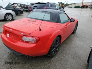 2014 Mazda MX-5 Miata Club with VIN JM1NC2MF7E0235798, listed as a Copart auction lot 73833874 with Not provided miles and Non repairable. Bid and sale history available at DreamBid. Image 3.
