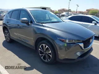 2022 Mazda CX-5 2.5 S Premium Package with VIN JM3KFBDM7N0639118, listed as a IAAI auction lot 41857979 with 15,322 mi miles. Bid and sale history available at carsss.com. Image 1.