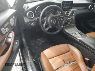 2018 Mercedes-Benz C 300 with VIN WDDWJ4JB8JF669393, listed as a Copart auction lot 48343995 with 119,255 mi miles and Clean Title. Bid and sale history available at carsss.com. Image 8.