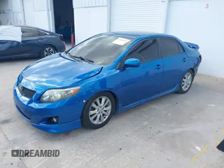 2009 Toyota Corolla with VIN 2T1BU40E69C154781, listed as a IAAI auction lot 42009936 with 180,039 mi miles. Bid and sale history available at carsss.com. Image 17.