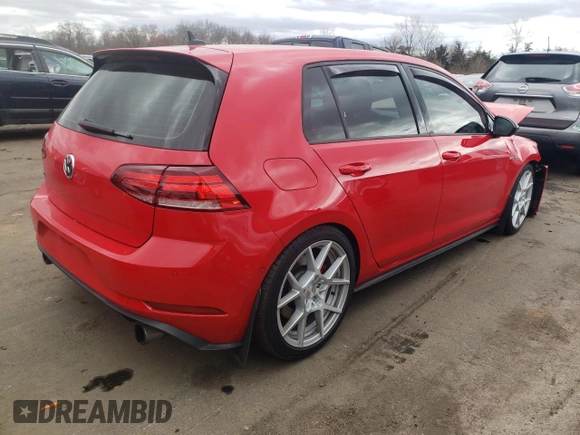 2018 Volkswagen Golf GTI S with VIN 3VW447AU3JM256838, listed as a Copart auction lot 49314044 with 56,830 mi miles. Bid and sale history available at carsss.com. Image 3.