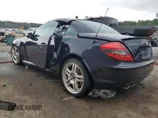 2007 Mercedes-Benz SLK-Class 5.5L AMG with VIN WDBWK73FX7F144982, listed as a Copart auction lot 81368744 with 0 mi miles and Salvage Title. Bid and sale history available at carsss.com. Image 2.