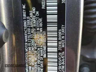 2018 Toyota C-HR XLE with VIN NMTKHMBX9JR029349, listed as a Copart auction lot 49437215 with 54,337 mi miles and Salvage Title. Bid and sale history available at carsss.com. Image 13.