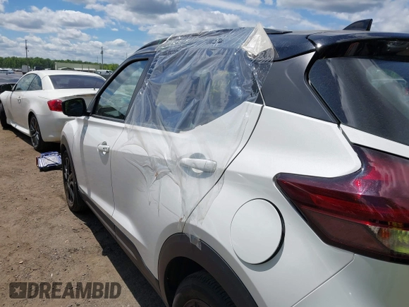 2023 Nissan Kicks SR with VIN 3N1CP5DV8PL567343, listed as a IAAI auction lot 42194015 with 28,369 mi miles and . Bid and sale history available at carsss.com. Image 6.