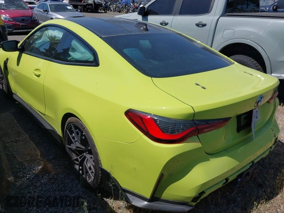 2021 BMW M4 Competition z VIN WBS33AZ00MCH53976, wystawiony jako IAAI lot #41831507 z przebiegiem Nie podano mil oraz . Historia ofert i sprzedaży dostępna na DreamBid. Obrazek 3.