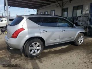 2007 Nissan Murano SL with VIN JN8AZ08T67W526041, listed as a Copart auction lot 45974875 with 188,552 mi miles and Salvage Title. Bid and sale history available at carsss.com. Image 3.