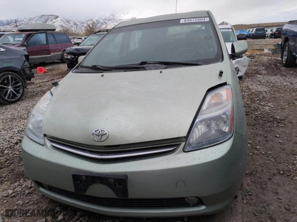 2008 Toyota Prius with VIN JTDKB20U683338630, listed as a Copart auction lot 84672004 with 0 mi miles and Salvage Title. Bid and sale history available at carsss.com. Image 5.
