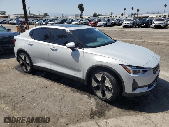 2023 Polestar 2 z VIN YSMED3KA7PL127245, wystawiony jako Copart lot #58486935 z przebiegiem 39 736 mil mil oraz Czysty tytuł • Clean title. Historia ofert i sprzedaży dostępna na DreamBid. Obrazek 4.