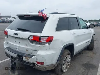 2021 Jeep Grand Cherokee Laredo X with VIN 1C4RJFAG9MC771869, listed as a IAAI auction lot 40444150 with 45,868 mi miles and . Bid and sale history available at DreamBid. Image 4.
