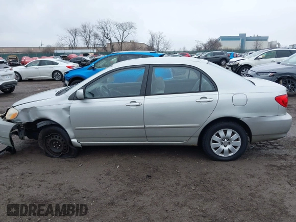 2003 Toyota Corolla CE with VIN 2T1BR38E43C161235, listed as a IAAI auction lot 41471640 with 190,764 mi miles and . Bid and sale history available at DreamBid. Image 13.