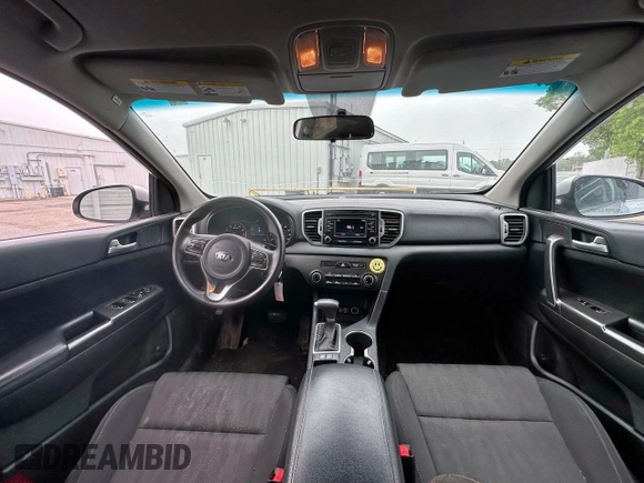 2019 Kia Sportage LX with VIN KNDPM3AC1K7513099, listed as a Copart auction lot 55706075 with 194,886 mi miles and Clean Title. Bid and sale history available at carsss.com. Image 9.