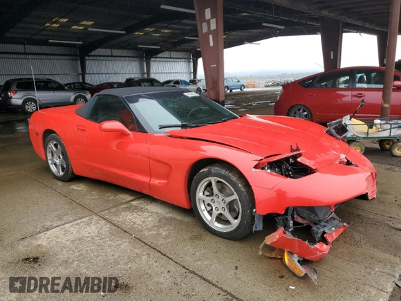 2002 Chevrolet Corvette with VIN 1G1YY32G725132064, listed as a Copart auction lot 86540394 with 30,069 mi miles and Salvage Title. Bid and sale history available at carsss.com. Image 4.