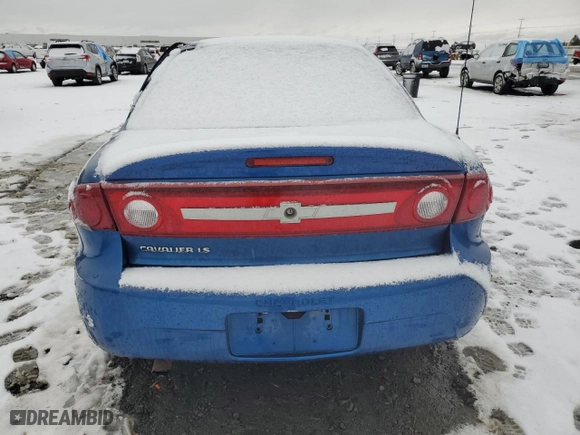 2003 Chevrolet Cavalier LS with VIN 1G1JF52F437332397, listed as a Copart auction lot 80707104 with 152,295 mi miles and Salvage Title. Bid and sale history available at carsss.com. Image 6.