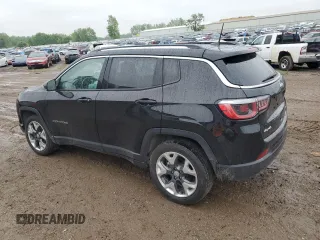 2019 Jeep Compass Limited z VIN 3C4NJDCB6KT673968, wystawiony jako Copart lot #58411765 z przebiegiem 89 481 mil mil oraz Czysty tytuł • Clean title. Historia ofert i sprzedaży dostępna na DreamBid. Obrazek 2.
