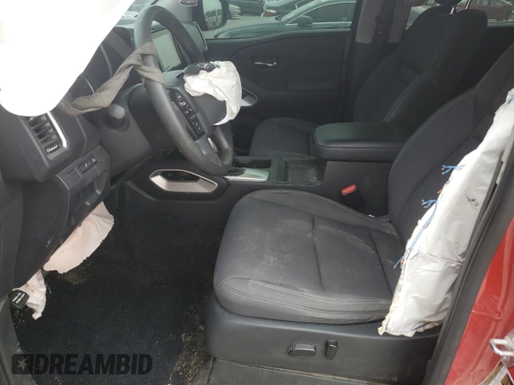 2023 Nissan Frontier SV with VIN 1N6ED1EJ1PN637734, listed as a Copart auction lot 57249355 with Not provided miles and Salvage title. Bid and sale history available at DreamBid. Image 7.