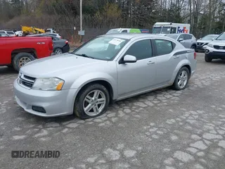 2012 Dodge Avenger SXT with VIN 1C3CDZCB5CN103557, listed as a IAAI auction lot 42178356 with 171,483 mi miles and . Bid and sale history available at carsss.com. Image 2.