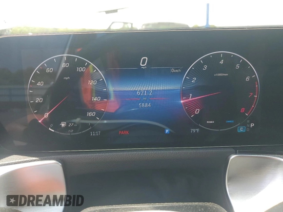 2025 Mercedes-Benz GLB 250 z VIN W1N4M4HB2SW399697, wystawiony jako Copart lot #56718975 z przebiegiem 5884 mil mil oraz Tytuł czysty. Historia ofert i sprzedaży dostępna na DreamBid. Obrazek 9.