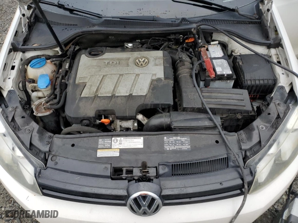 2011 Volkswagen Golf TDI with VIN WVWDM7AJXBW067825, listed as a Copart auction lot 84037684 with 143,121 mi miles and Salvage Title. Bid and sale history available at carsss.com. Image 11.