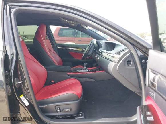 2017 Lexus GS F with VIN JTHBP1BL0HA002143, listed as a IAAI auction lot 41545070 with 1 mi miles. Bid and sale history available at carsss.com. Image 5.