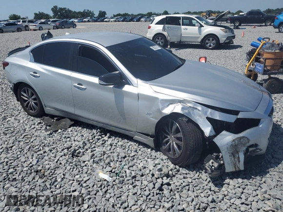 2020 Infiniti Q50 Pure z VIN JN1EV7APXLM204932, wystawiony jako Copart lot #52923515 z przebiegiem 45 194 mil mil oraz Nie do naprawy • Non repairable. Historia ofert i sprzedaży dostępna na DreamBid. Obrazek 4.