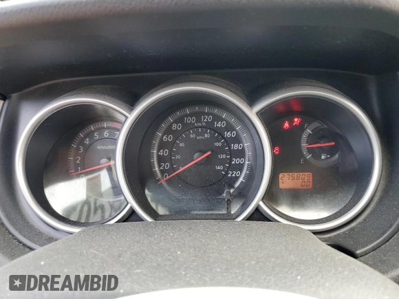 2010 Nissan Versa S with VIN 3N1BC1CP2AL414080, listed as a Copart auction lot 62095505 with 275,809 mi miles and Clean title. Bid and sale history available at DreamBid. Image 9.