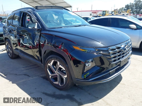 2023 Hyundai Tucson Limited with VIN KM8JECA14PU127220, listed as a IAAI auction lot 42265855 with 59,446 mi miles and . Bid and sale history available at DreamBid. Image 1.