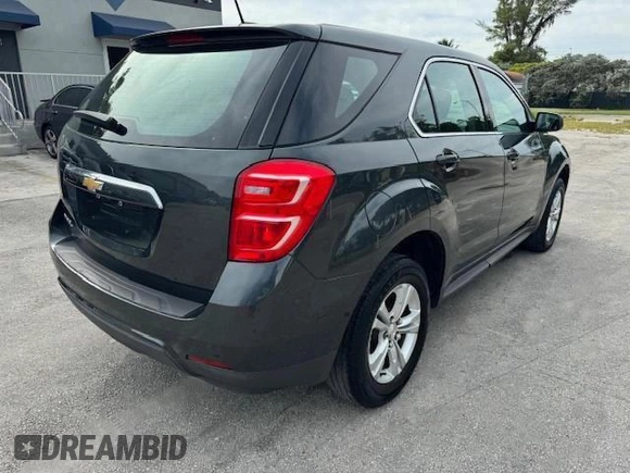 2017 Chevrolet Equinox LS with VIN 2GNALBEK1H1546430, listed as a Copart auction lot 55705755 with 86,674 mi miles and Non Repairable. Bid and sale history available at DreamBid. Image 3.