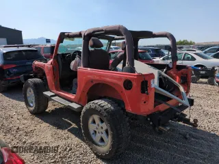 2015 Jeep Wrangler Freedom Edition with VIN 1C4AJWAG1FL613350, listed as a Copart auction lot 61978965 with Not provided miles and Salvage title. Bid and sale history available at DreamBid. Image 2.