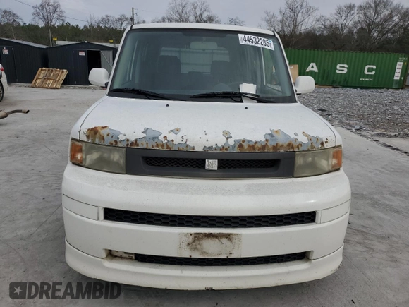 2006 Scion xB with VIN JTLKT324364041729, listed as a Copart auction lot 44532285 with 248,370 mi miles and Salvage Title. Bid and sale history available at carsss.com. Image 5.
