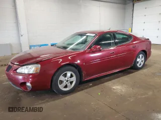 2008 Pontiac Grand Prix with VIN 2G2WP552581164877, listed as a Copart auction lot 57654195 with 231,651 mi miles and Salvage title. Bid and sale history available at DreamBid. Image 1.